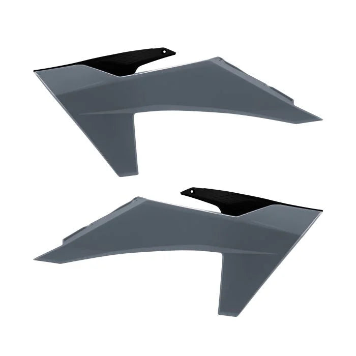 Polisport Plastics POLISPORT REPLICA RADIATOR SCOOPS BLACK/N-GREY 8478000004