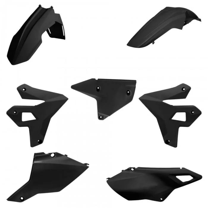 Polisport Plastics POLISPORT RESTYLING PLASTIC KIT RESTYLING KIT BLACK 91589