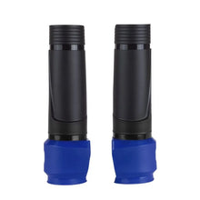 Load image into Gallery viewer, Polisport Plastics POLISPORT ,UPPER FORK GUARDS BLACK/BLUE 8488000003