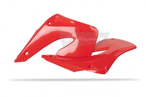 Polisport Plastics Radiator Cover - '00 OEM Red - CR125R 8421000003