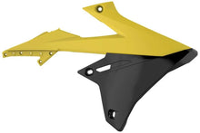 Load image into Gallery viewer, Polisport Plastics Radiator Cover - '01 RM Yellow/Black - RMZ 450 8421100001