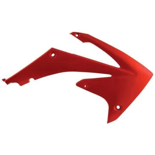 Polisport Plastics Radiator Cover - '04 OEM Red/White - CRF 250R/450R 8417100001