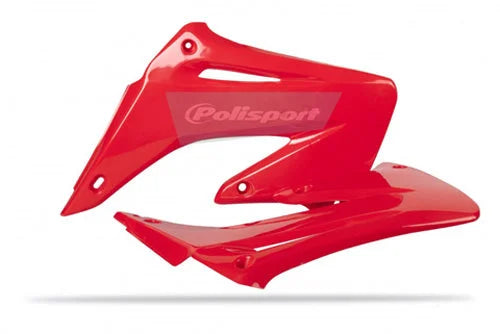 Polisport Plastics Radiator Cover - '04 Red - CR 125R/250R 8427000007