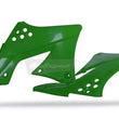 Load image into Gallery viewer, Polisport Plastics Radiator Cover - '09/ '12 OEM Green/Black - KX 250F 8412800001