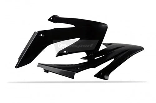 Polisport Plastics Radiator Cover - Black - CRF 250R 8410300002