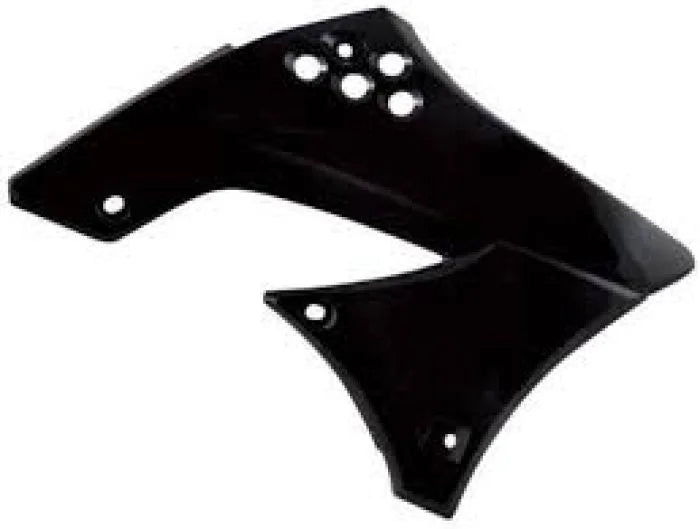Polisport Plastics Radiator Cover - Black - KX 250F 8412300003