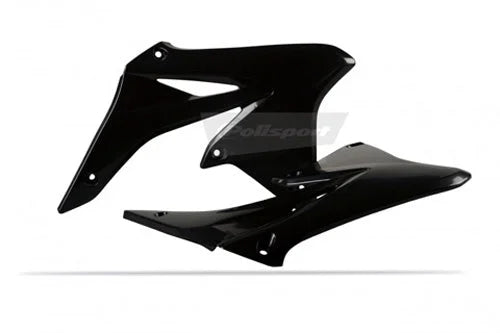 Polisport Plastics Radiator Cover - Black - RMZ 250 8413600002