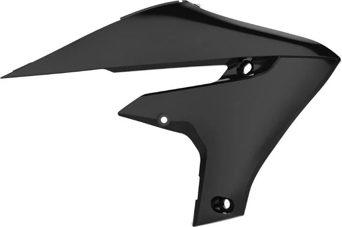 Polisport Plastics Radiator Cover - Black - YZ 450F 8415100003