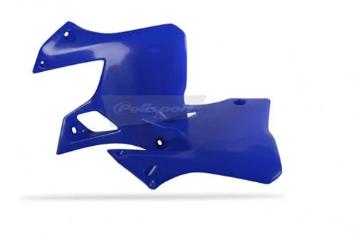 Polisport Plastics Radiator Cover - Blue - YZ 125/250 8414000004