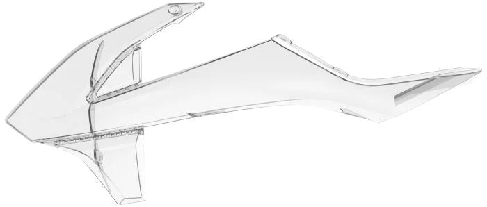 Polisport Plastics Radiator Cover - Clear - KTM 8417800006