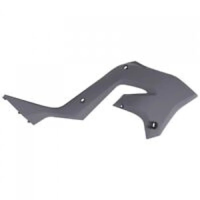Polisport Plastics Radiator Cover - Gray - KX 450F 8423400004