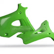 Load image into Gallery viewer, Polisport Plastics Radiator Cover - OEM Green - KX 125/250 8420000002