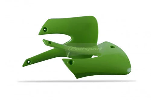 Polisport Plastics Radiator Cover - OEM Green - KX 85/100 8425000011