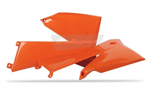 Polisport Plastics Radiator Cover - Orange - SC/SXF/EXC/MXC 8411500002