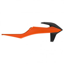 Load image into Gallery viewer, Polisport Plastics Radiator Cover - Orange/Black - KTM 8417400004