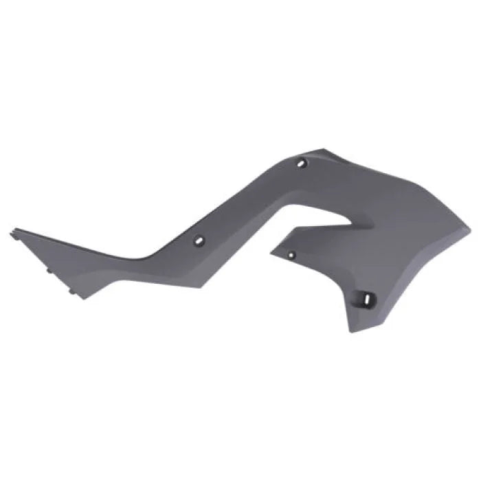 Polisport Plastics Radiator Cover - Restyle - Gray - KX 125/250 8425800003