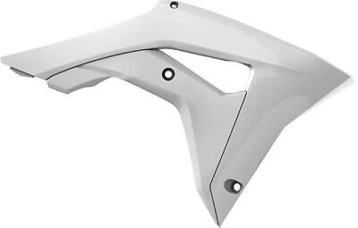 Polisport Plastics Radiator Cover - White - CRF 250R/450R 8414800002