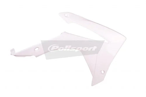 Polisport Plastics Radiator Cover - White - CRF 250R/450R 8417100002