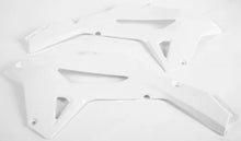 Load image into Gallery viewer, Polisport Plastics Radiator Cover - White - CRF 450R 8474900002