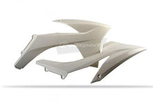 Load image into Gallery viewer, Polisport Plastics Radiator Cover - White - KTM 8428600001