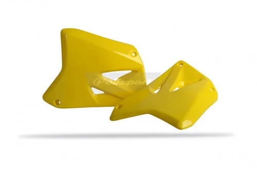 Polisport Plastics Radiator Cover - Yellow - RM 125/250 8423000001