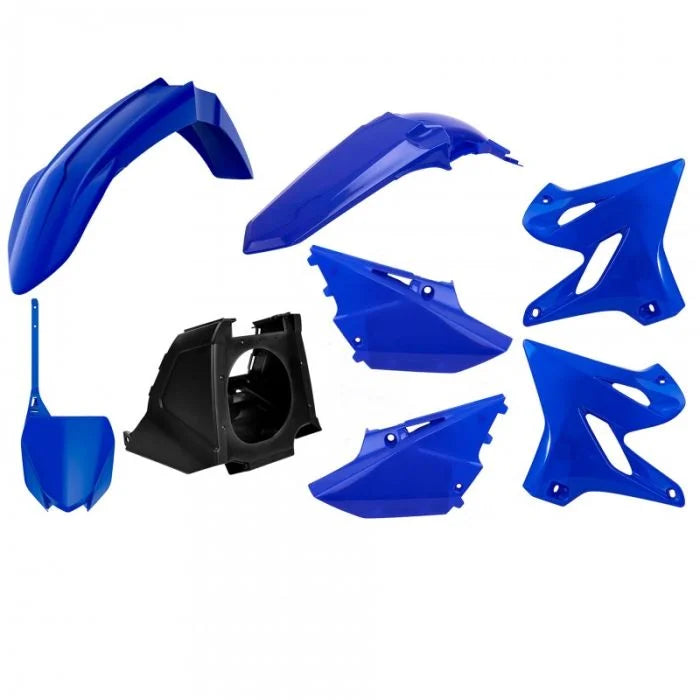 Polisport Plastics Restyled Body Kit - Blue/Black - YZ 125/250 91080