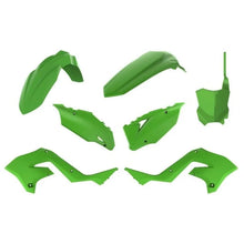 Load image into Gallery viewer, Polisport Plastics Restyled Body Kit - OEM Green - KX 125/250 90933