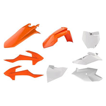 Load image into Gallery viewer, Polisport Plastics Restyled Body Kit - OEM Orange/White - SX 85 90760