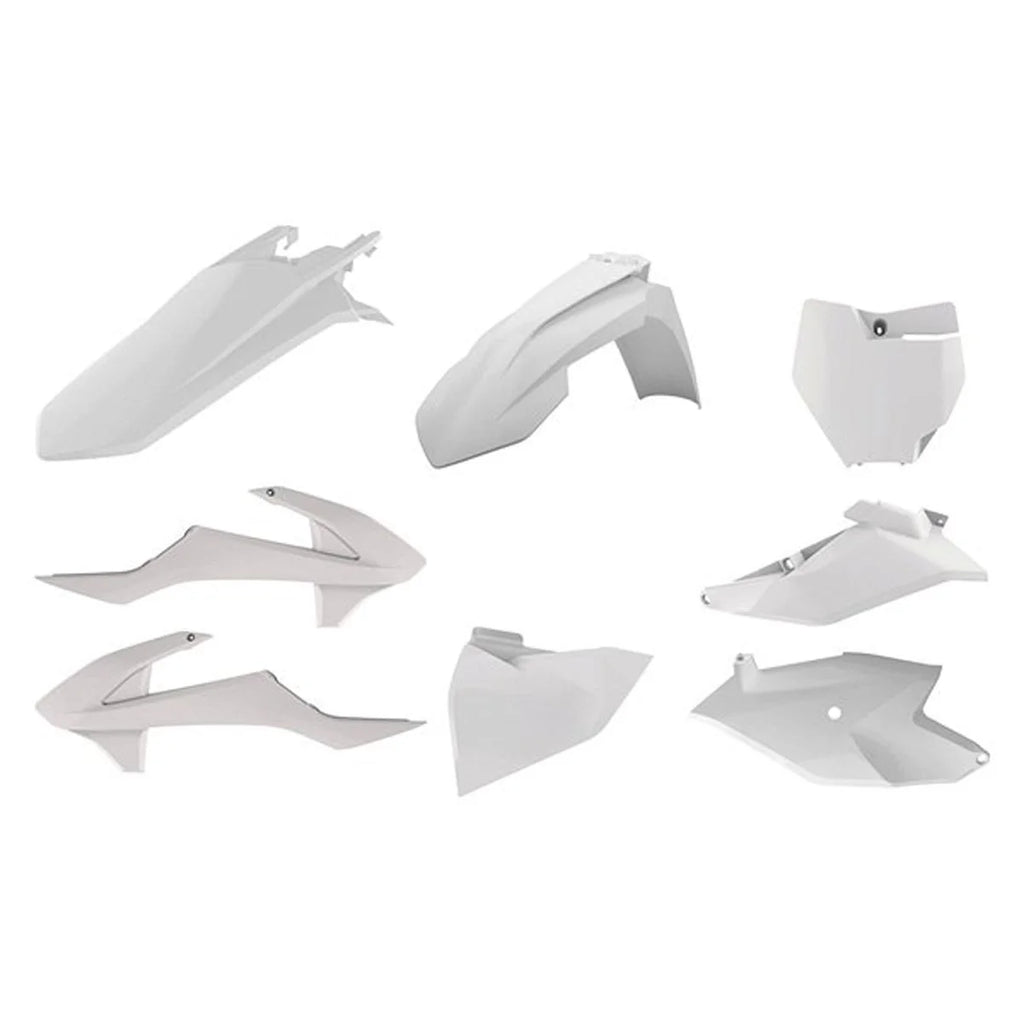 Polisport Plastics Restyled Body Kit - White - SX 85 90761