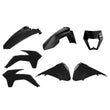 Load image into Gallery viewer, Polisport Plastics Restyled Body Kit - With Headlight Mask - Black - EXC/EXC-F 90880