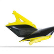 Load image into Gallery viewer, Polisport Plastics Side Panels - '10-'12 OEM Yellow/Black - RMZ 250 8605200001