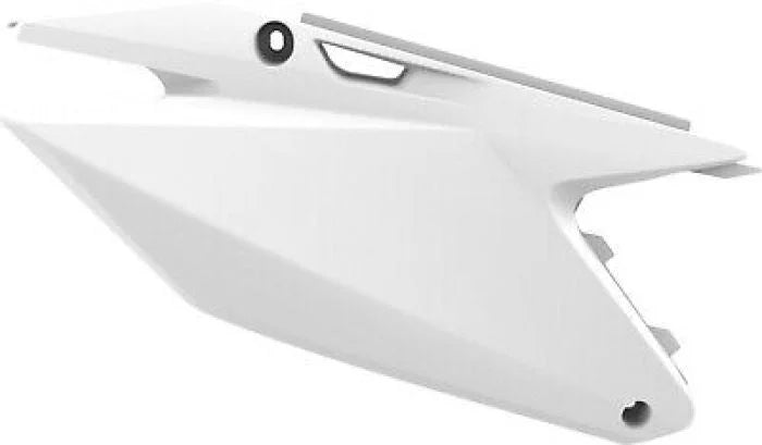 Polisport Plastics Side Panels - '19 RMZ Restyle - White - RM 125/250 8423600001