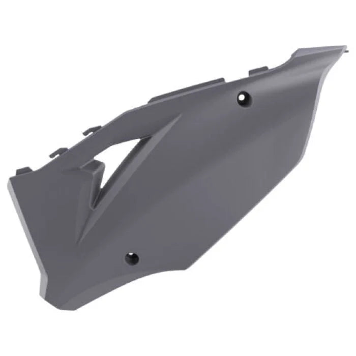 Polisport Plastics Side Panels - '20 KX 450 Restyle - Gray - KX 125/250/450 8425900003