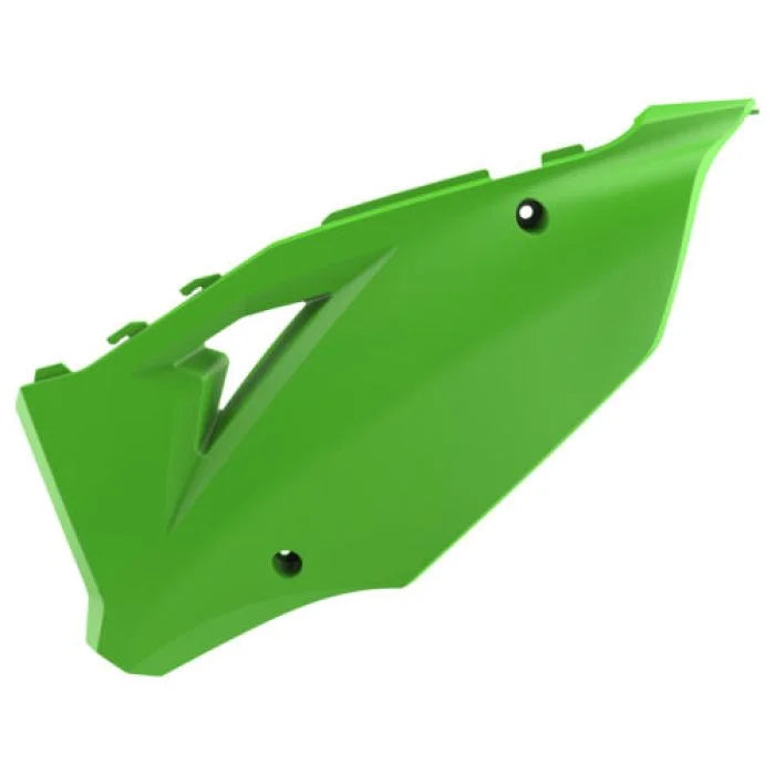 Polisport Plastics Side Panels - '20 KX 450 Restyle - Green - KX 125/250/450 8425900001