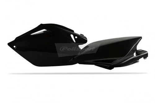 Polisport Plastics Side Panels - Black - CRF250R 8602800002