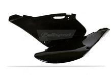Load image into Gallery viewer, Polisport Plastics Side Panels - Black - KX 125/250 8600200003