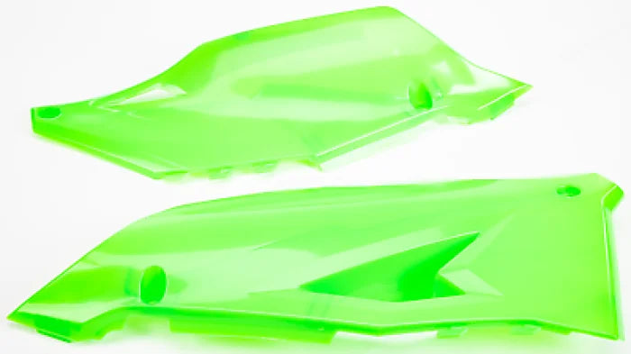 Polisport Plastics Side Panels - Lime Green - KXF 450 8423500005