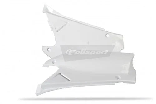 Polisport Plastics Side Panels - OEM White - CR125R 8601000001