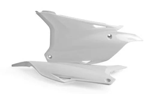 Polisport Plastics Side Panels - OEM White - KX 85/100 8607100002
