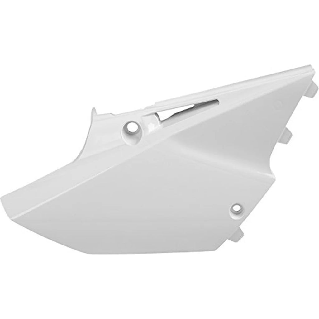 Polisport Plastics Side Panels - OEM White - YZ 125/250 8607500002 - Main Product View