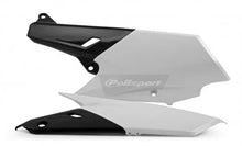 Load image into Gallery viewer, Polisport Plastics Side Panels - OEM White/Black - YZF 250/450 | WRF 250/450 8607000002