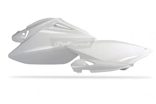 Polisport Plastics Side Panels - White - CRF250R 8602800008