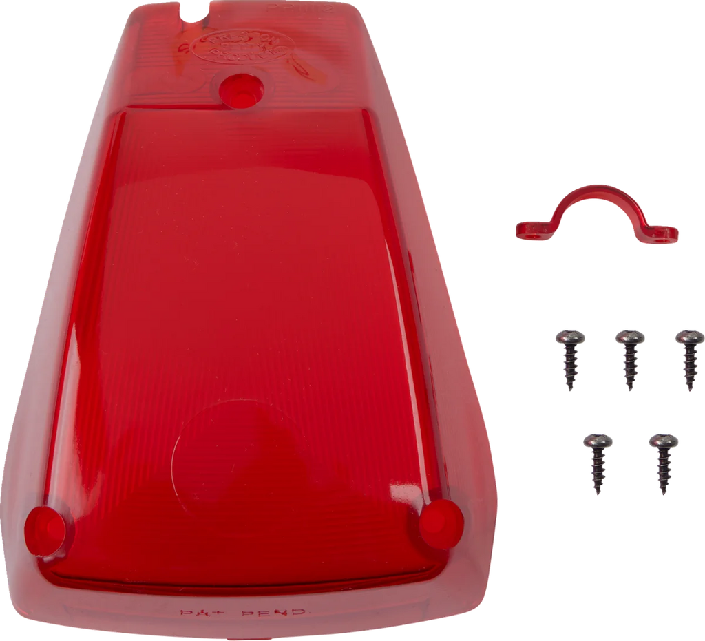 Polisport Plastics Taillight Lens - Red 8555800001