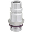 Load image into Gallery viewer, Porsche A/C Service Valve 996-573-465-00 - Side View
