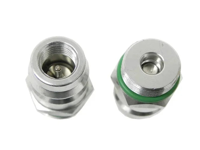 Porsche A/C Service Valve 996-573-466-00 - Side View