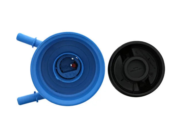Porsche Coolant Filler Neck Cap 981-106-150-05 - Side View
