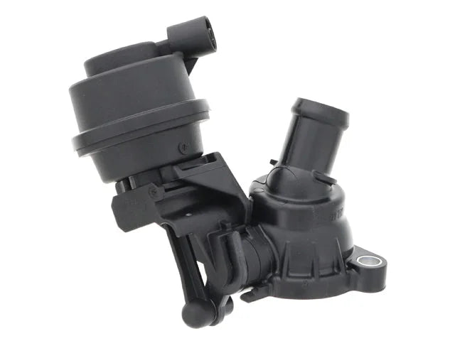 Porsche Coolant Thermostat 958-106-737-04 - Side View