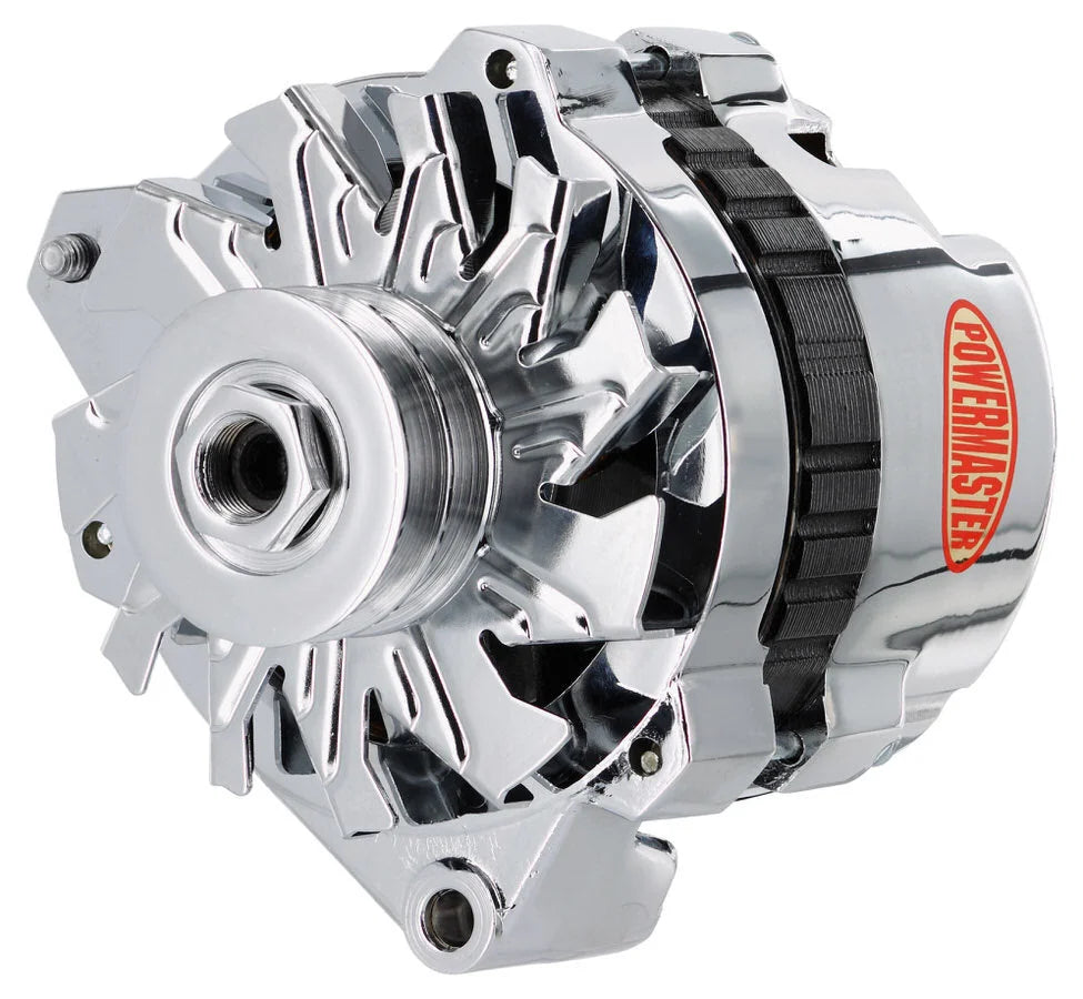 Power Master 140 Amp Alternator Chrysler w/Spacer Chrome 8-37529