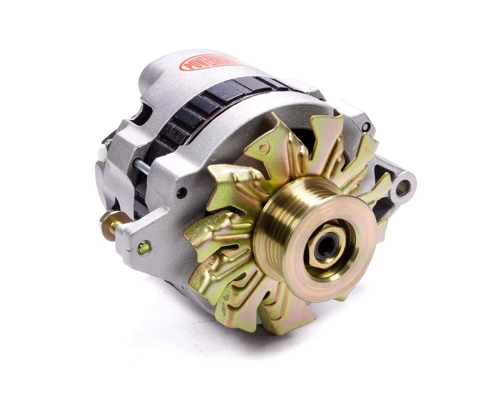 Power Master 140 Amp XS Small GM Alternator Natural Finis 478028