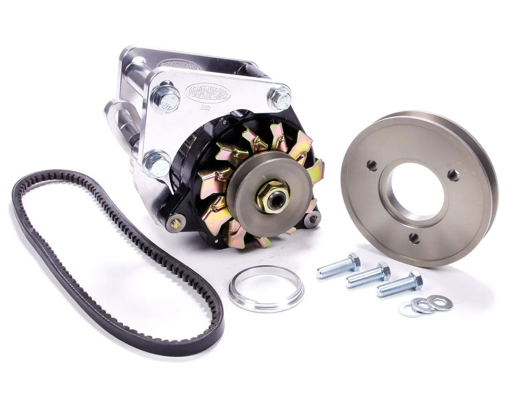 Power Master BBC Snug Mount 100 Amp Alternator Kit 8-882